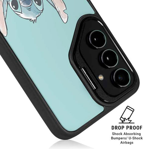 Disney Lilo and Stitch Ohana Galaxy S24 FE Kickstand Case